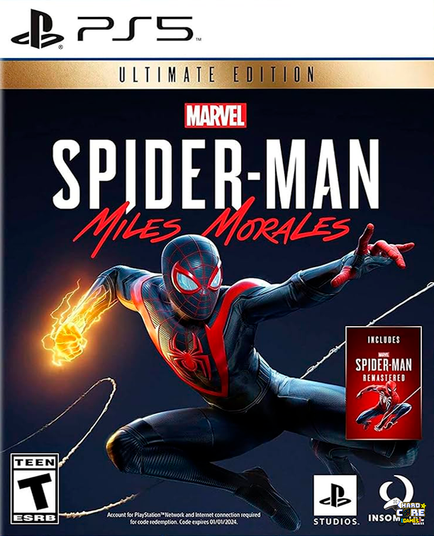 COMBO Spiderman Miles Morales + Spiderman Remastered PS5 - INGLÉS